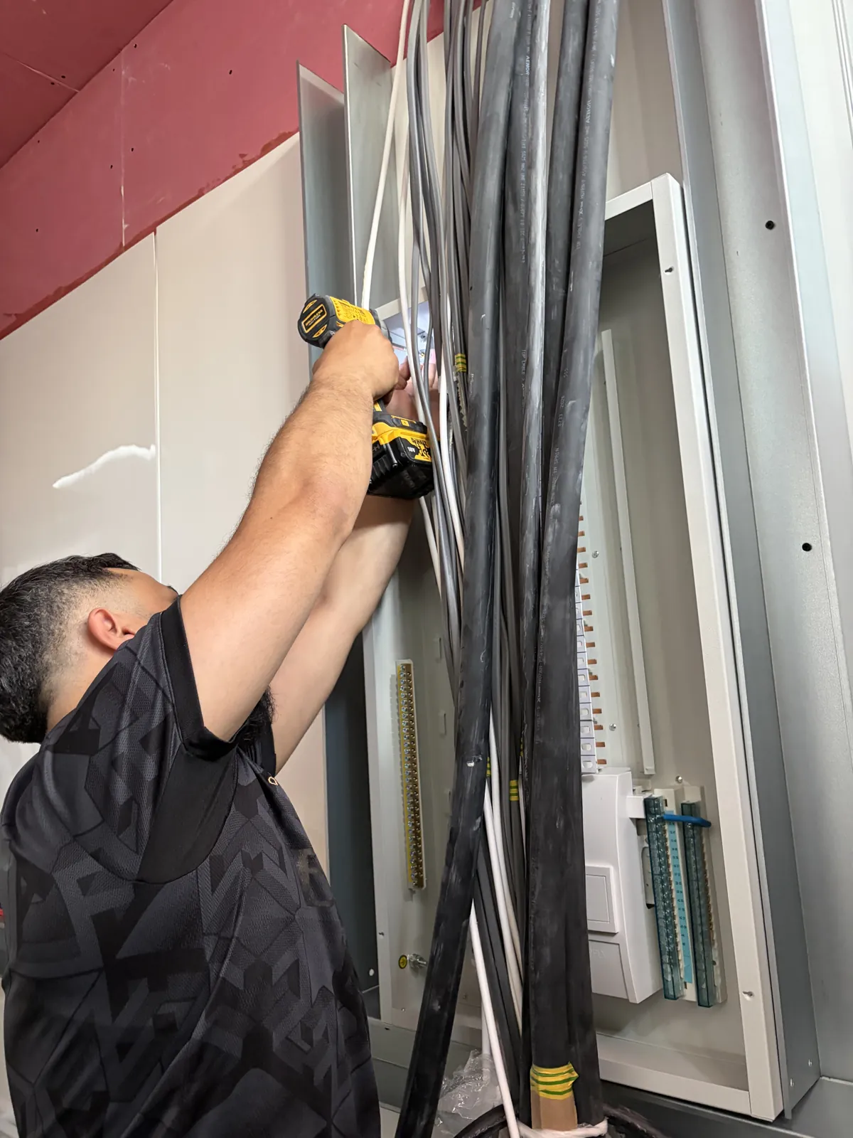 Power Pulse electrical work in Old Trafford